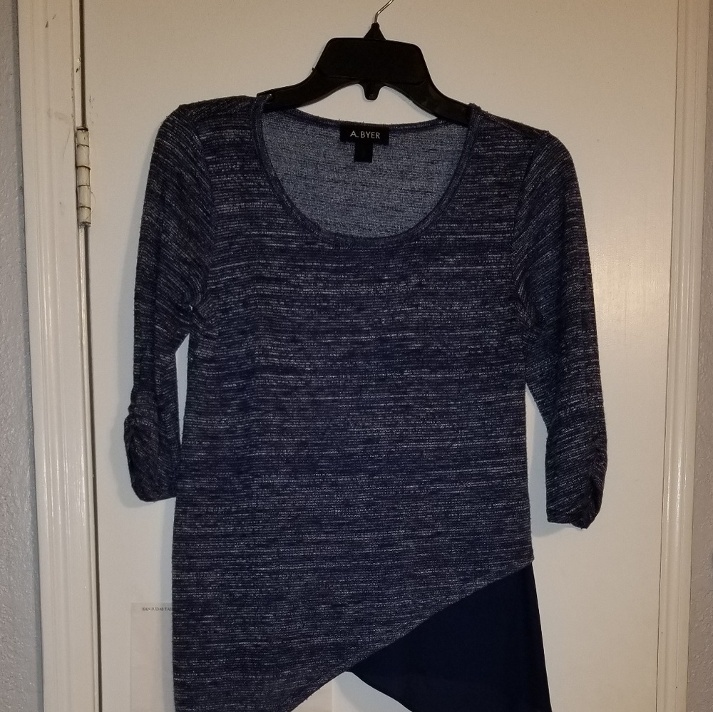 Navy blue blouse